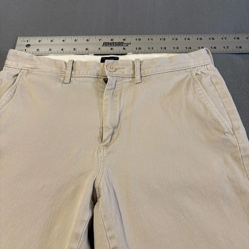 J.‎ Crew Men's Light Tan Chinos 30x30 Style 770 Stretch Textured Tapered Leg
